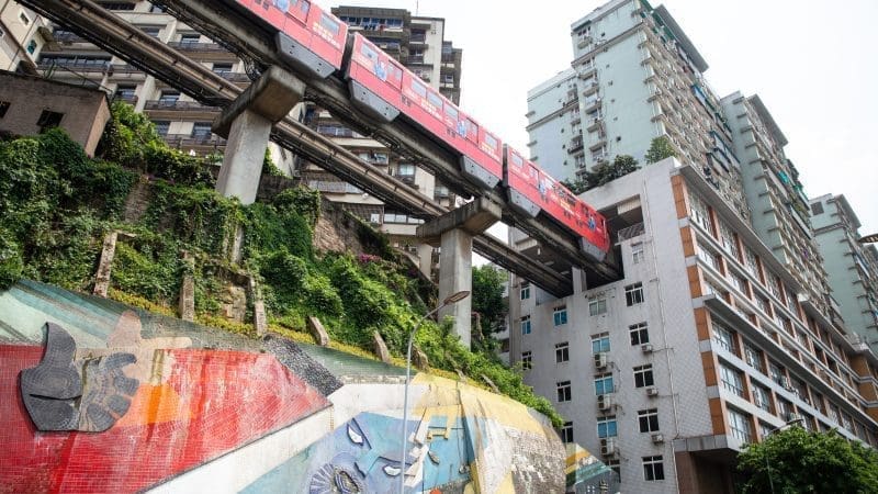 重慶深度經典包車一日遊 | 重慶人民大禮堂大禮堂+李子壩+解放碑+洪崖洞夜景