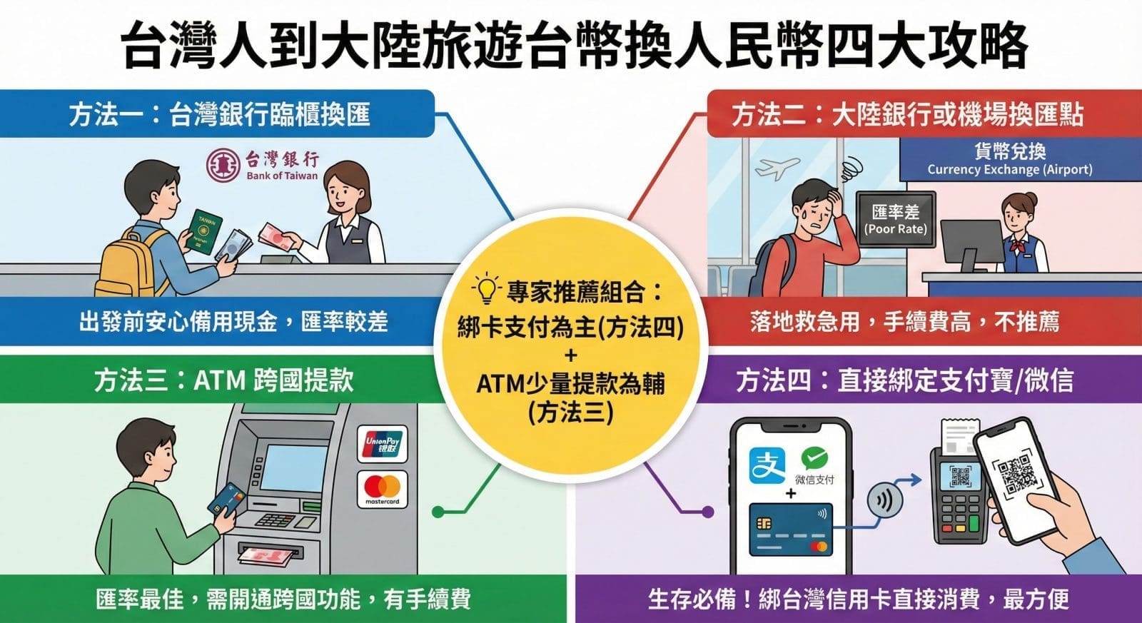 台灣人到大陸旅遊台幣換人民幣全攻略｜教你怎麼換匯最划算- GOCHINA 大陸包車